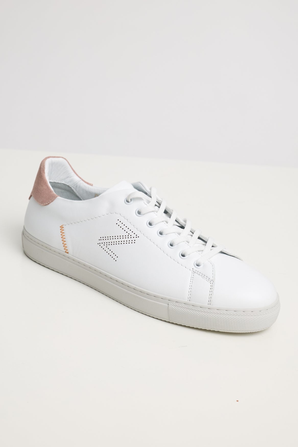 Leder Sneaker DiClass 806-520 | Med. Rose