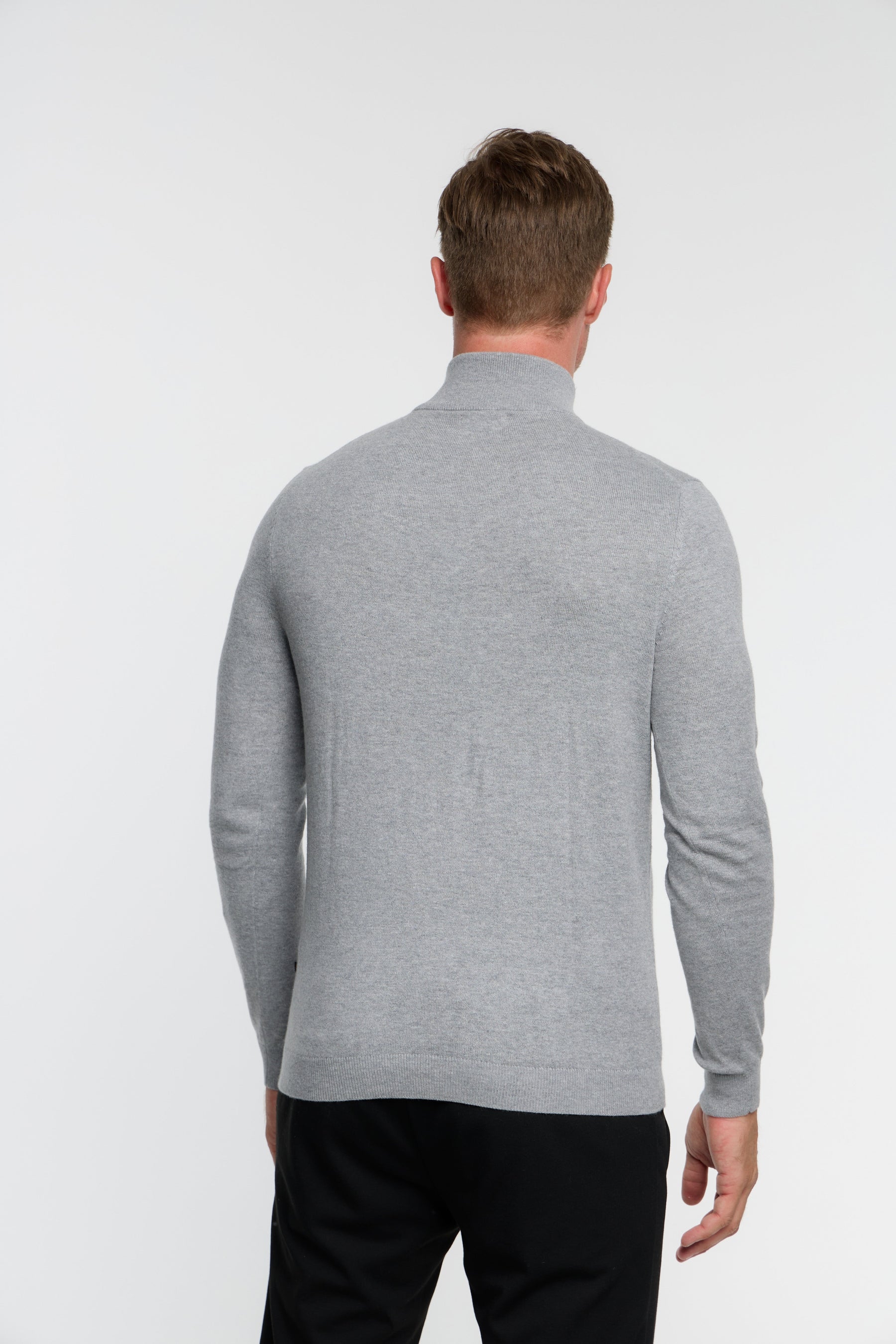 Zip-Pullover DiZip 401-350 Grau