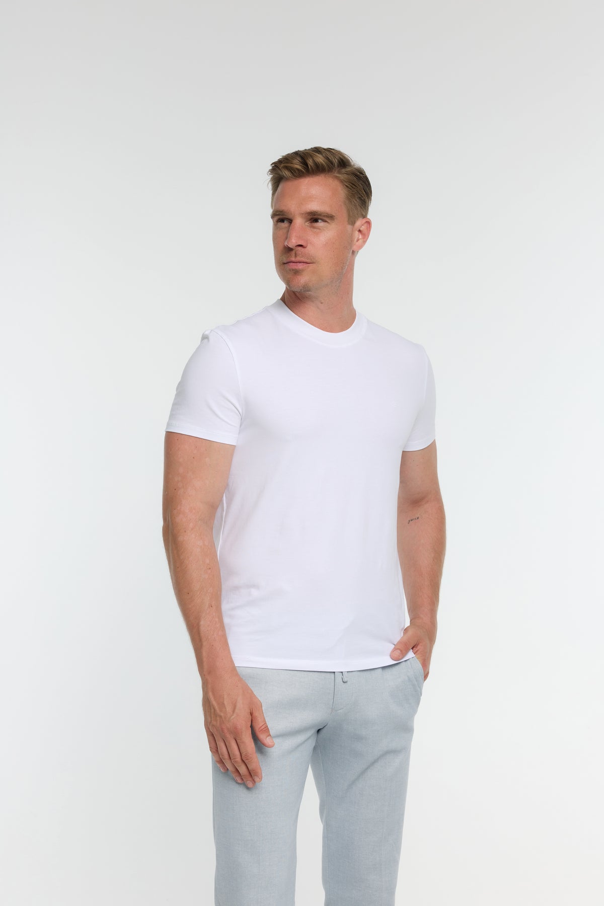 T-Shirt DiFlo 201-100 Weiß