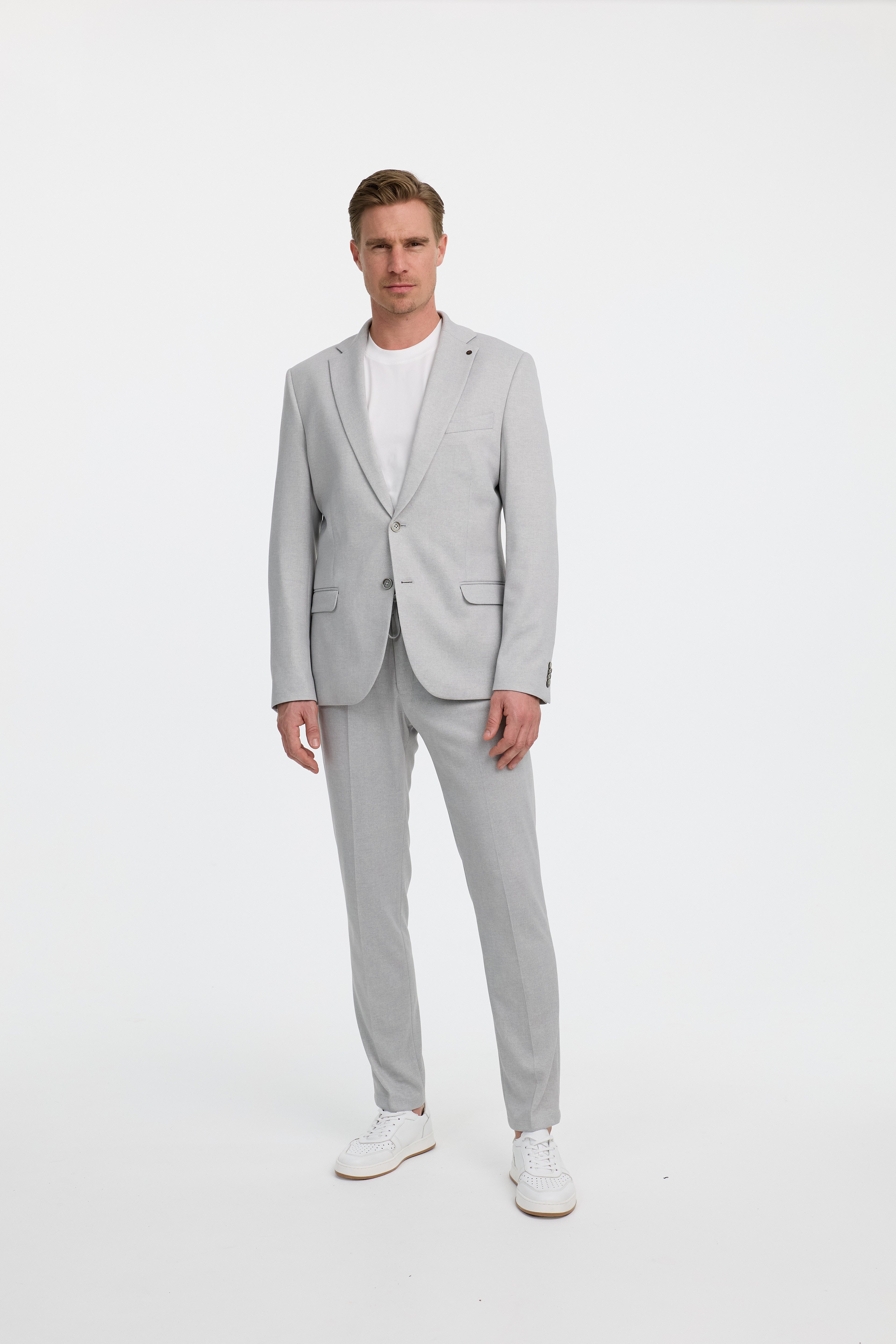 Jersey Anzug 251695-310 Grau