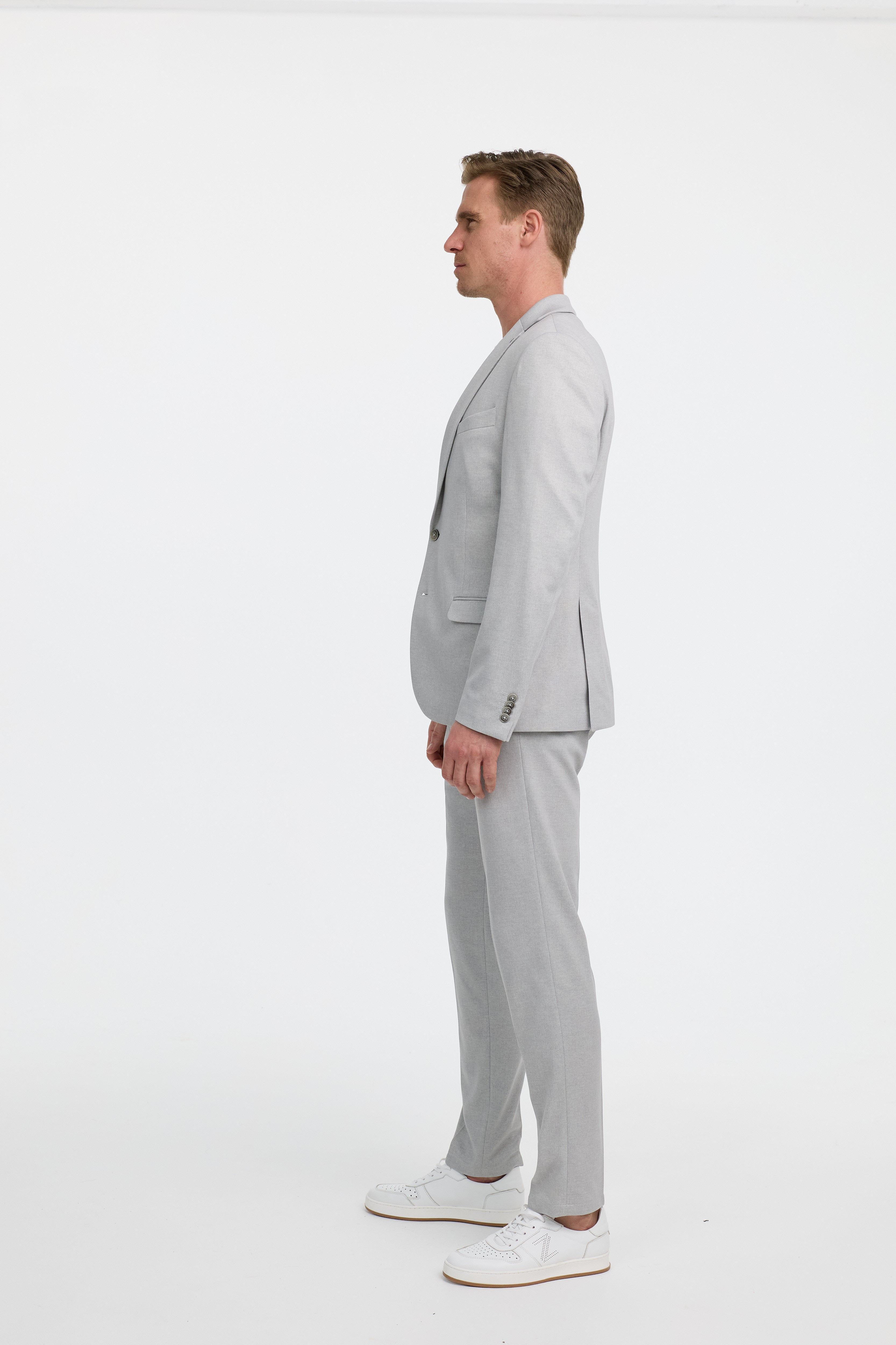 Jersey Anzug 251695-310 Grau