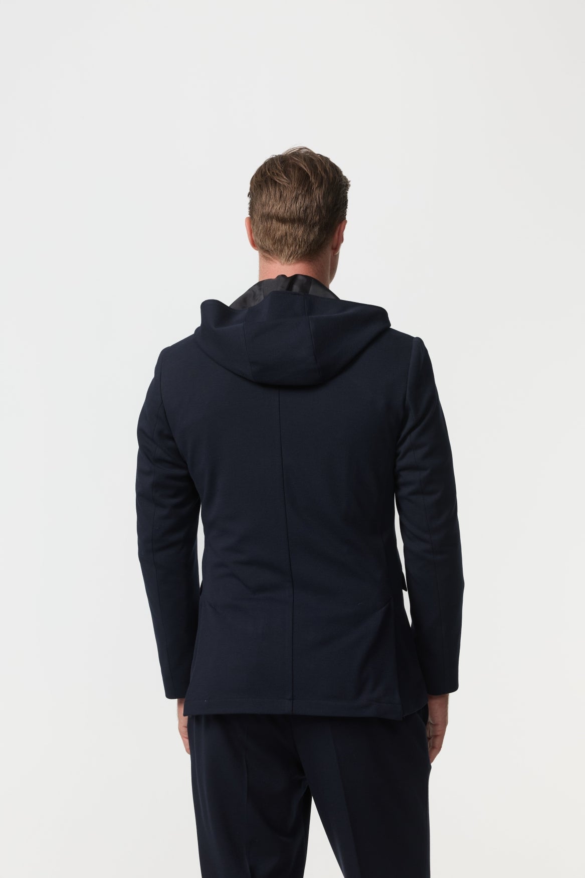 DiJam Hood Sakko Slim Fit | Dk. Navy