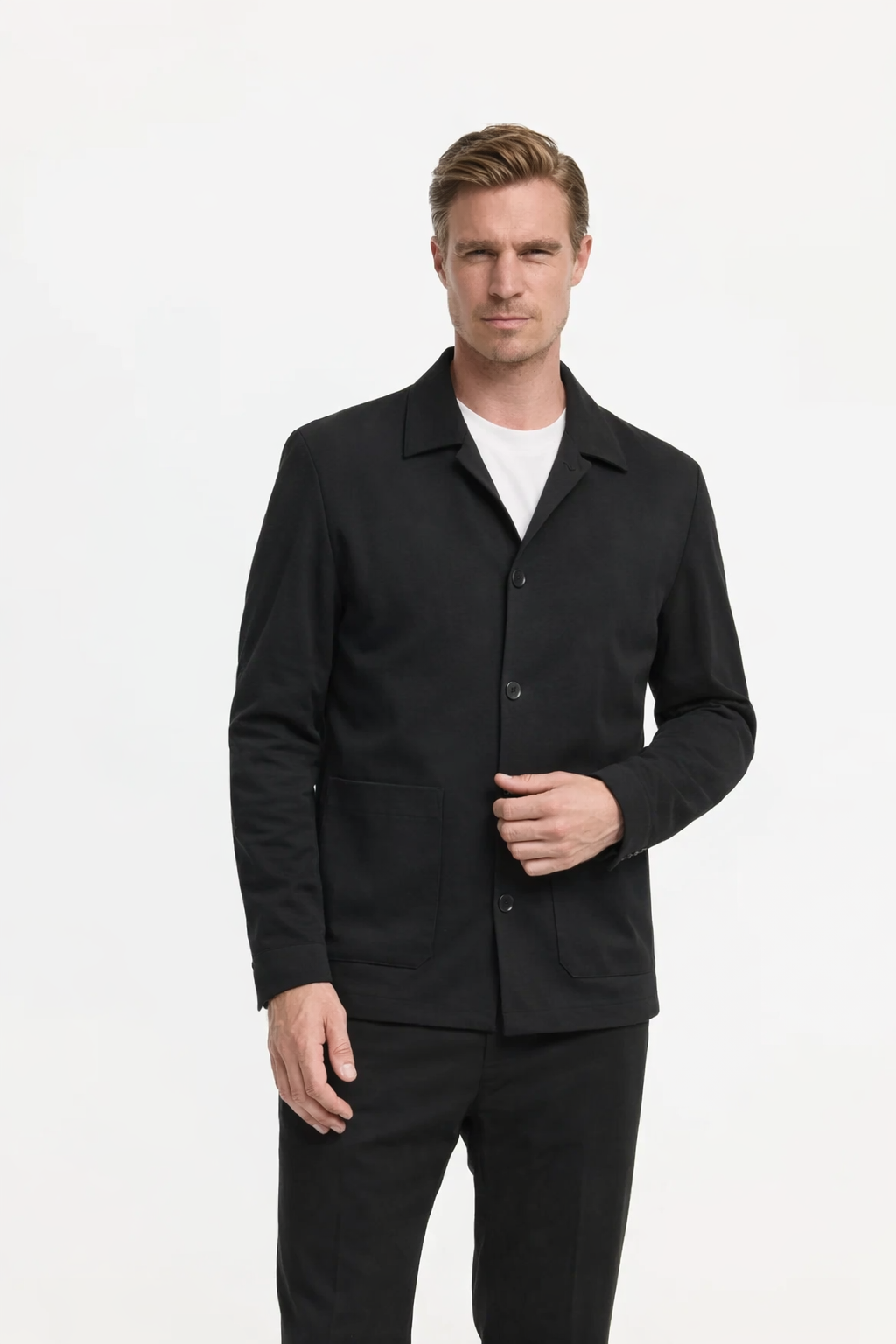 DiTimo Overshirt Regular Fit | Black