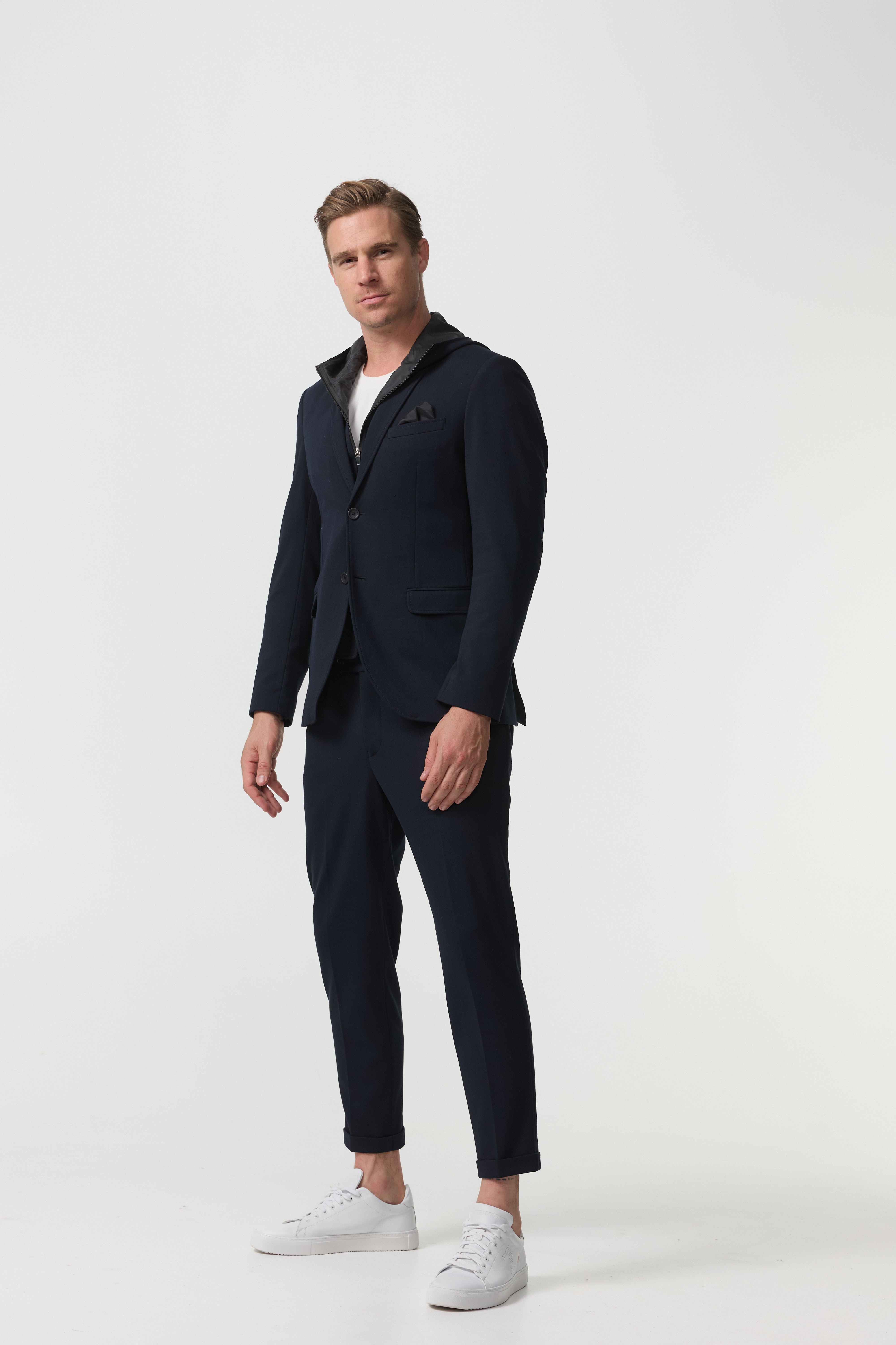 Jersey Anzug mit Kapuze 202641-690